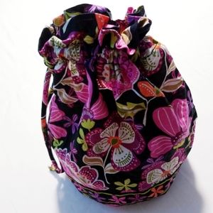 VERA BRADLEY Ditty Bag~Plastic-lined Tote